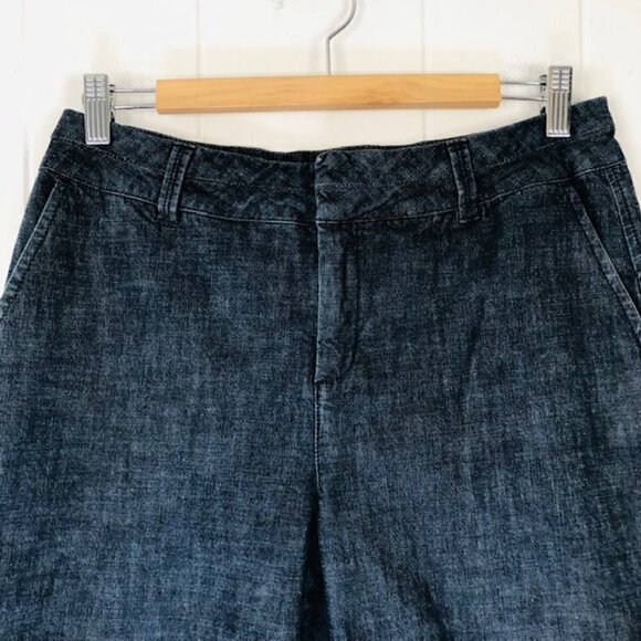 Coldwater Creek Womens Pants Cropped Denim Size 10 - Picture 4 of 12